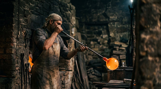 The breath that becomes a glass: a day with an Egyptian glass blower